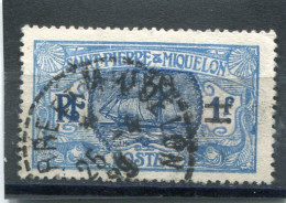 SAINT-PIERRE ET MIQUELON N° 125 (Y&T) (Oblitéré) - Used Stamps