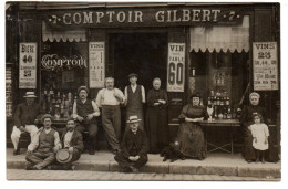 La Croix-Rousse. Devanture Comptoir Gilbert. Carte Photo Animée - Lyon 4