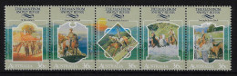 AUSTRALIA SG1067/71, 1987 FOLKLORE, MNH STRIP - Mint Stamps