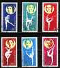 GIMNASTICE - RYTMIQUE - BULGARIE - 1987 - World Cupe - Varna'87 . 6v - Used - Used Stamps