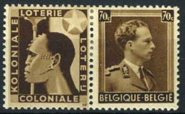 België PU96 * - Koloniale Loterij - Ungebraucht