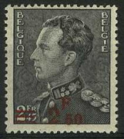 België 478 (**) - Koning Leopold III - Poortman - 2,50F Op 2,45F  - 1936-1951 Poortman