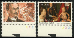 België 2569/70 - Guillaume Lekeu - Hans Memling - Plnrs 2 - 1991-2000