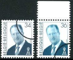 België 2690/91 SPEC - Koning Albert II - PERSSTEMPEL - Specimen - Perszegels - PRESSE - Sonstige & Ohne Zuordnung