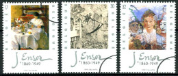 België 2829/31 SPEC - James Ensor - Kunst - Art - PERSSTEMPEL - Specimen - Perszegels - PRESSE - Sonstige & Ohne Zuordnung