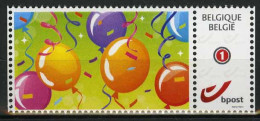 België 4182 - Duostamp - Party - Ballons - Altri & Non Classificati