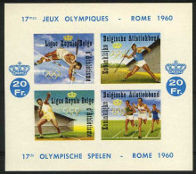 België E78 ON - Olympische Spelen Rome 1960 - Ongetand - Non Dentelé - Erinnophilie - Reklamemarken [E]