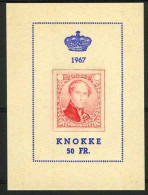 België E102 - Postzegeltentoonstelling Knokke 1967 - Erinnophilie - Reklamemarken [E]