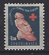 Jugoslavia 1948  Zwangszuschlagsmarken (*) MM  Mi.6 - Bienfaisance