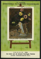 België E110 - Internationale Filatelisctische Tentoonstelling - Knokke 1969 - Kunst - Art - Permeke - Groen - Erinnophilie - Reklamemarken [E]