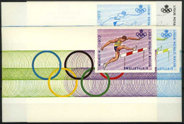 België E120 - Olympische Spelen - München 1972 - Hordenlopen - Course De Haies - 4 Kleurproeven - Erinnophilie - Reklamemarken [E]