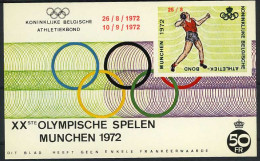 België E121 - Olympische Spelen - München 1972 - Kogelstoten - Met Opdruk - Avec Surcharge - Erinnophilie - Reklamemarken [E]