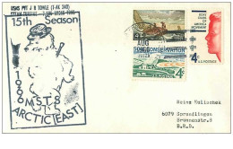 TIMBRES.n°2915.EXPEDITION POLAIRE.15 TH SEASON ARCTIC.B R D.1966 - Andere & Zonder Classificatie