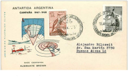 TIMBRES.n°9416.EXPEDITION POLAIRE.ARGENTINE.BUENOS AIRES.BASE CIENTIFICA.1968 - Andere & Zonder Classificatie