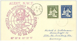 TIMBRES.n°9413.EXPEDITION POLAIRE.GERMANY.ORLD'S MOST NORTHERLY WEATHER.1966 - Andere & Zonder Classificatie