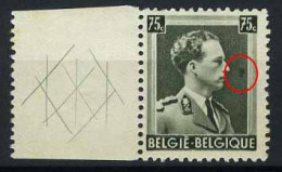 België 480-Cu ** - Koning Leopold III - Bijgewerkte Achtergrond - Retouche - Autres & Non Classés