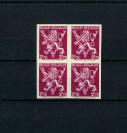 België 685A ON ** - Heraldieke Leeuw Met Grote "V" - "V" De Londres - Ongetand Met Specimen - Met Nummer - MNH - 1941-1960