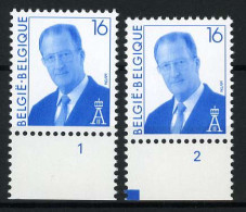 België 2660 - Koning Albert II - Plnr 1-2 - 1991-2000
