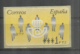ATM SILUETAS VALOR 1 PTS - Unused Stamps