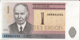 ESTONIE - 1 Krooni 1992 UNC - Estland