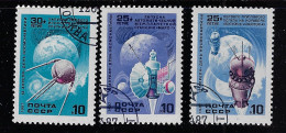 RUSSIA 1987 SCOTT #5545-5547   USED - Used Stamps