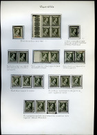 België 480-V1 **  + 480a -  Koning Leopold III  - Verschillende Variëteiten + Curiositeiten - 1931-1960