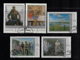 RUSSIA 1987 SCOTT #5605-5609   USED - Gebraucht