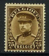 België 341 ** - Koning Albert I - 1931-1934 Mütze (Képi)