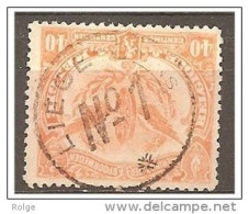 D019   LIEGE -Gmins     N° 1   Noodstempel                 Ocb  TR 64 - Used