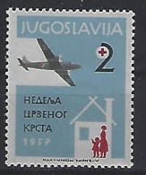 Jugoslavia 1957  Zwangszuschlagsmarken (*) MM  Mi.18 - Charity Issues