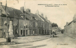 91 ♥ ANGERVILLE ♥ Place De La Liberté , Le Monument Dormoy , *  464 29 - Angerville