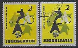 Jugoslavia 1958  Zwangszuschlagsmarken (**)+(o)  Mi.21 - Bienfaisance