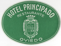 Hotel Principado - Oviedo - Hotelaufkleber