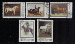 RUSSIA 1988 SCOTT #5694-5698   USED - Used Stamps