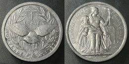 Monnaie Nouvelle Calédonie - 1991  - 1 Franc IEOM - Nouvelle-Calédonie
