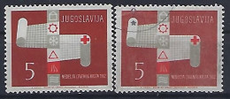 Jugoslavia 1962  Zwangszuschlagsmarken (**)+(o) Mi.28 - Charity Issues