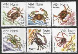 930 Vietnam Shrimps Crevettes Crabes Crabs Vie Marine Life Crustaces Crustaceans (VIE-79) - Schaaldieren