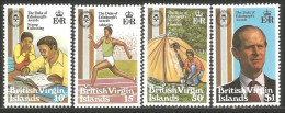 934 British Virgin Islands Camping Athletics Stamp Collecting Philatelie Course Edinburgh MNH ** Neuf SC (VIR-40) - Britse Maagdeneilanden