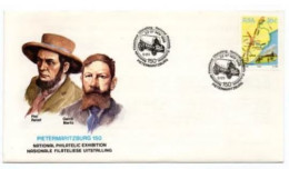 1988 SOUTH AFRICA Pietermaritzburg 150 National Philatelic Exhibition Commemorative Cover - FDC