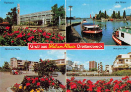 73969229 Weil_am_Rhein Rathaus Berliner Platz Rheinpartie Hauptstrasse - Weil Am Rhein