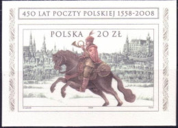 Poland Limited Edition MS Printed On Silk - Unusual - Nuevos