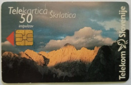 Slovenia 50 Unit Chip Card - Skrlatika / Pap Telematika - Slovénie