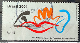 C 2434 Brazil Stamp International Day Of People With Disabilities Health 2001 Circulated 1 - Oblitérés