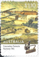 AUSTRALIA 2020 $1.10 Multicoloured, World Heritage-Cascades Female Factory Tasmania Die-Cut Self Adhesive FU - Usati