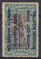 Est-Africain Allemand - Occupation Belge - N°30 ** Pli Accordéon Vertical 1916 - Superbe - Unused Stamps