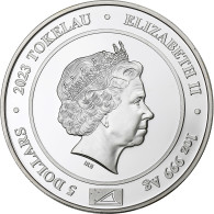 Tokelau, Elizabeth II, 5 Dollars, 70 Th Anniversaire Reine Elisabeth, 2023 - Mint Sets & Proof Sets
