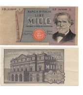 Italy 1000 Lire 1969 UNC - 50.000 Lire