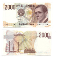 Italy 2000 Lire 1990 UNC - 50000 Liras