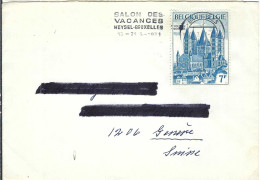 BELGIQUE 1971: LSC De Bruxelles Pour Genève (Suisse) - Brieven En Documenten