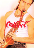 FANTAISIES - Une Homme Jouant Du Saxophone - Colorisé - Carte Postale - Männer